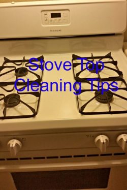 stove top cleaning