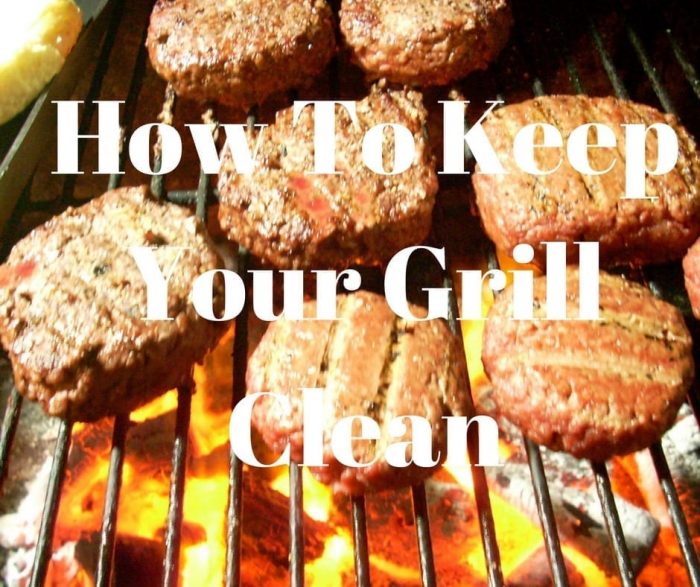 How To Keep Your Grill Clean